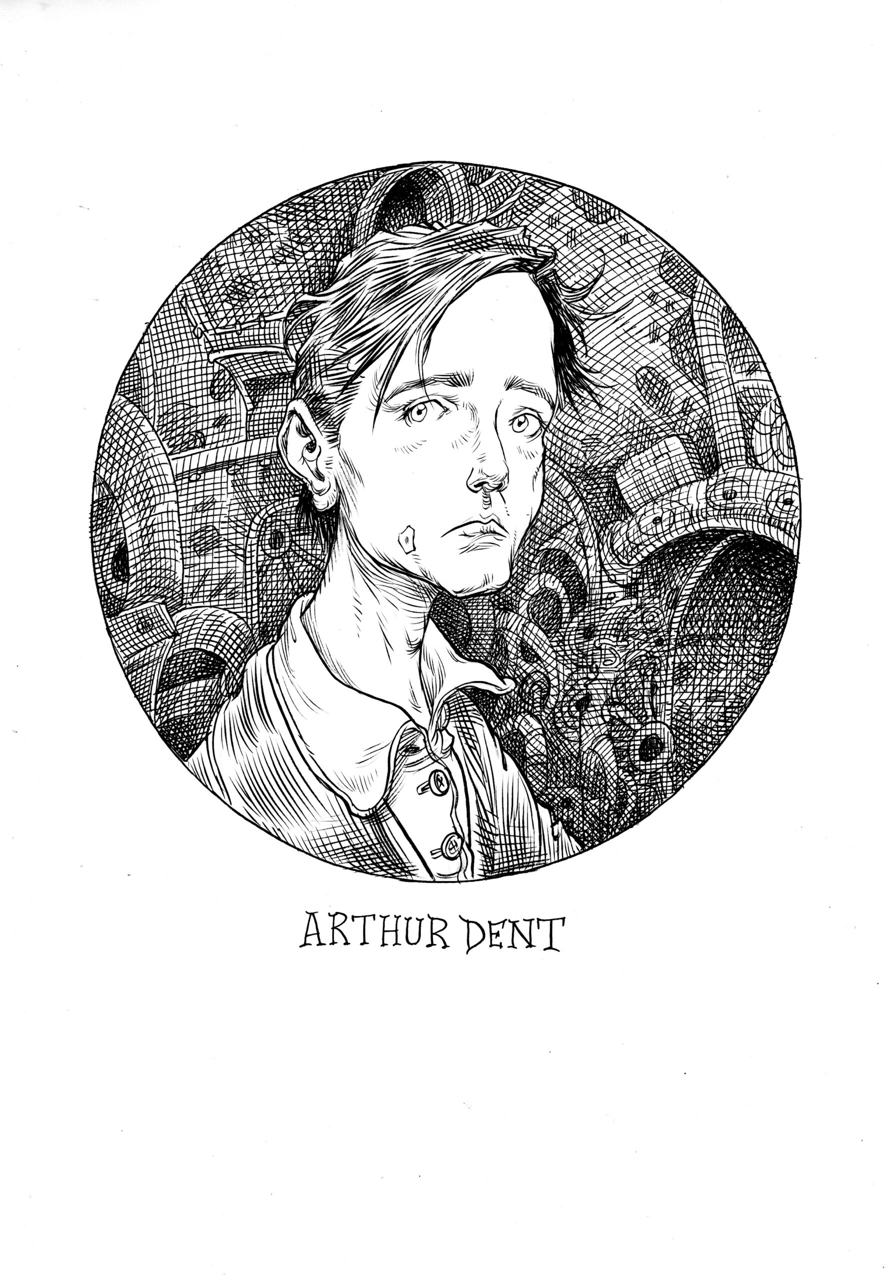 2021 Illustrated Hitchhiker's Arthur