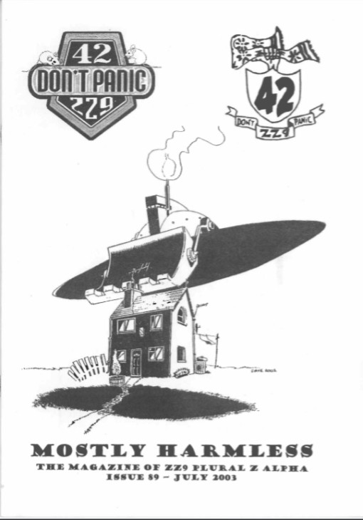 Mostly Harmless 001 Cover