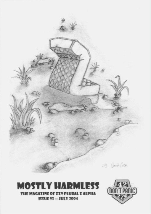Mostly Harmless 001 Cover