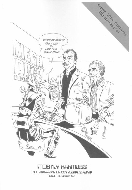 Mostly Harmless 150 Cover